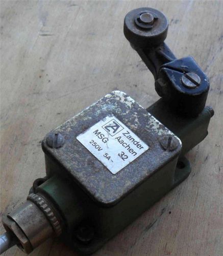 Zander Aachen  MSG-32  Limit Switch  250V  5A~  #17  *** US SELLER ***