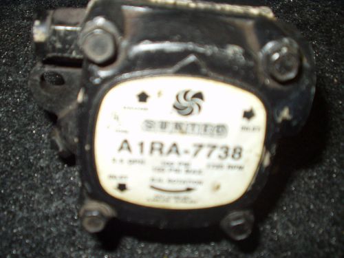 Suntec  A1RA7738  Waste Oil Heater Burner Pump  Used 110 PSI 2.5 GPH at 1725 RPM