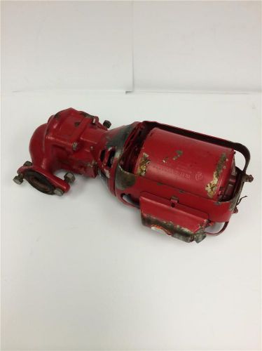 BELL GROSSETT Electric Motor 106189 &amp; 100 SERIES Liquid Booster 53370 PUMP