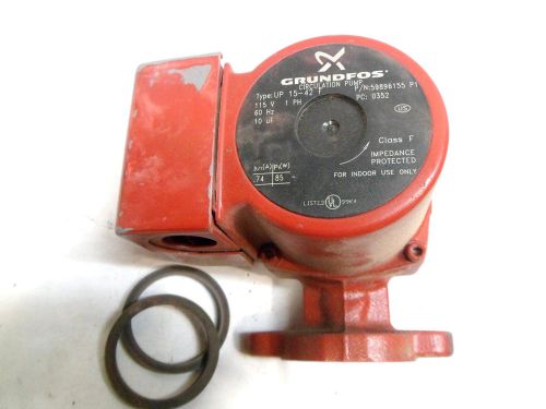 Groundfos 59896155 P1 Type UP 15-42 F 115V Cast Iron Circulating Pump