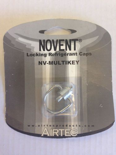 Novent Locking Refrigerant Caps (Keys) - Multi Key