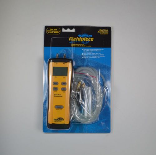 Fieldpiece SDMN5 Dual Port Manometer Gas, Static &amp; Differential Pressure - NEW