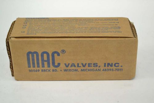 New mac 6523b-000-pm-592da 150psi pneumatic 24v-dc solenoid valve b361201 for sale