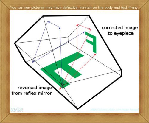 1 unit of penta prism, roof pentaprism for laser &amp; imaging, new without box. for sale