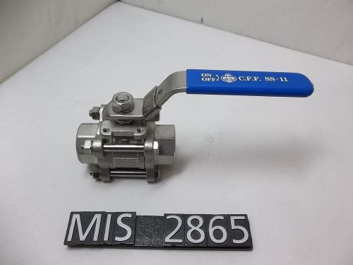 Haitima CF8M 1000WOG Stainless Socket Weld End Ball Valve (MIS2865)