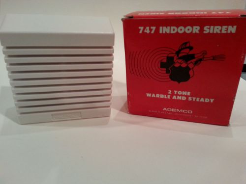 Ademco Indoor Siren Model 747