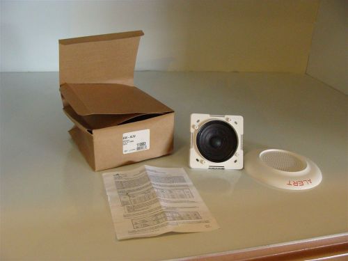 COOPER WHEELOCK E60-ALW 25 &amp; 70.7 VRMS FIRE ALARM SPEAKER NEW FREE SHIP IN USA