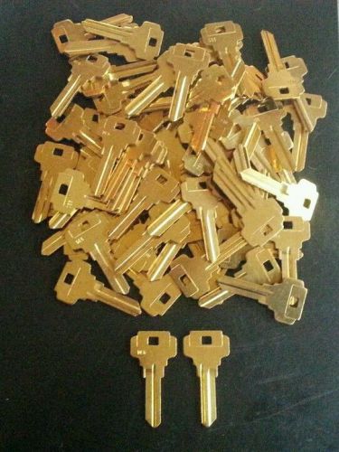 Lot of 75 Blanks Jet DE6 Key Blank for Dexter Locks D1054K 54DR (altered art lot