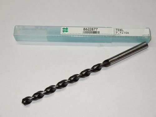 OSG 7.7mm 0.3031&#034; WXL Fast Spiral Taper Long Length Twist Drill Cobalt 8622877
