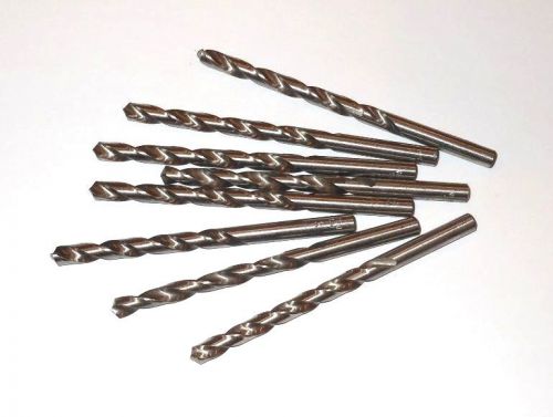 Jobber Length Drills &#034;E&#034; HSS 118D 2-3/4&#034; LOC x 4&#034; OAL QTY 8 &lt;525&gt;