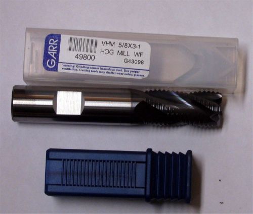 Garr solid carbide  5/8&#034; hog mill for sale