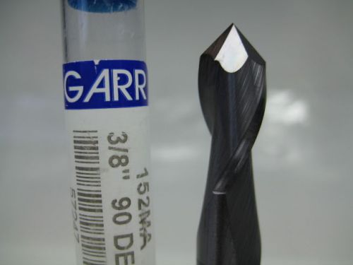 NEW GARR 3/8&#034; CARBIDE DRILL MILL  ENDMILL MILLING CHAMFERING LATHE CNC TOOL BIT