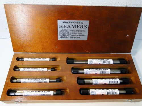 CHADWICK &amp; TREFETHEN 26210 HIGH SPEED REAMER SET A-H