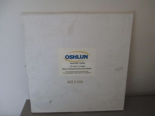 OSHLUN SBF-120060 12&#034; x 60T Steel Cutting Saw Blade