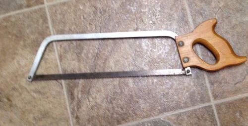 Vingtage Miller Falls Wood Steel Metal Cutting Hacksaw Collectable USA