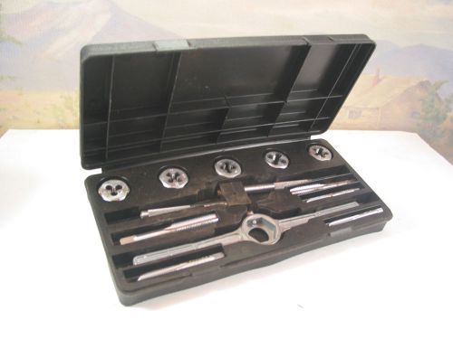 UNUSED 12 PIECE USA TAP AND DIE SET VERMONT AMERICAN 1/4~20 to1/2 ~20