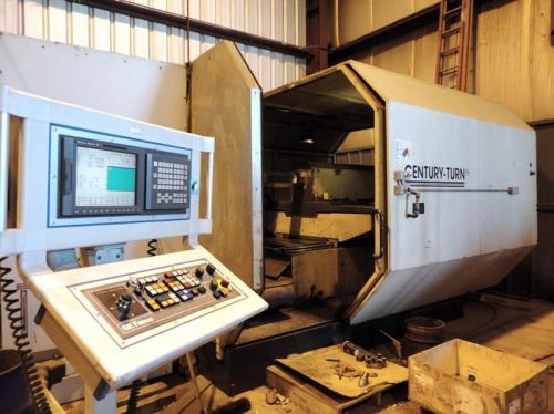 72&#034; Swg New Century Mfg. TURN 60 CNC LATHE