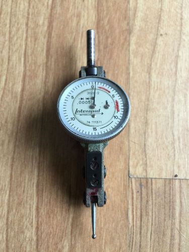 Interapid Dial Test Indicator .0005&#034; 312b-2