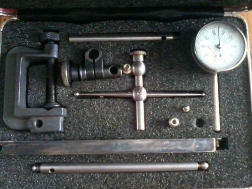 Starrett 196A6Z back plunger dial indicator set