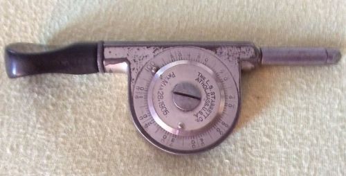 SPEED INDICATOR L.S STARRETT MICHINEST VINTAGE TOOL pat march 1905