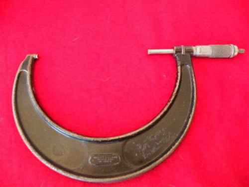 MILLER FALLS #756R O.D. MICROMETER  5-6&#034;