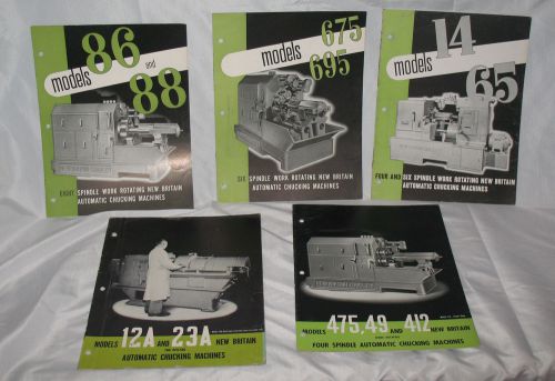 New Britain Automatic Chucking Machines Service Manuals