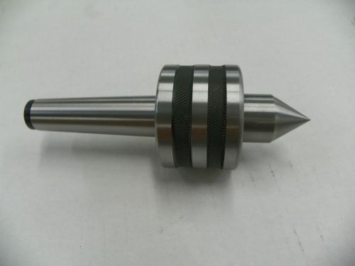 #3 morse taper live center 60° ext. tip medium duty .0002&#034;  b229 for sale