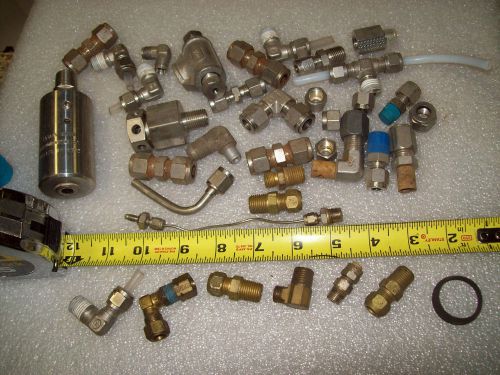 duff norton rotary union and swagelock fittings