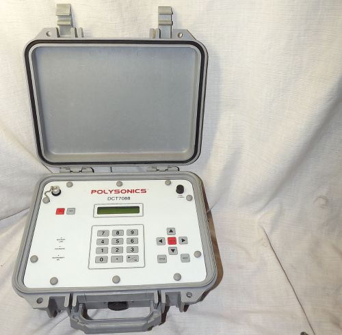 Polysonics DCT-7088 DCT7088 Digital Transit Time Flow Meter