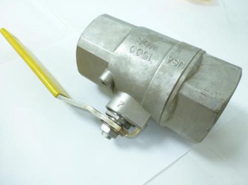 89191 new-no box, apollo cf8m ss ball valve, 2&#034; npt, 1500 wog for sale