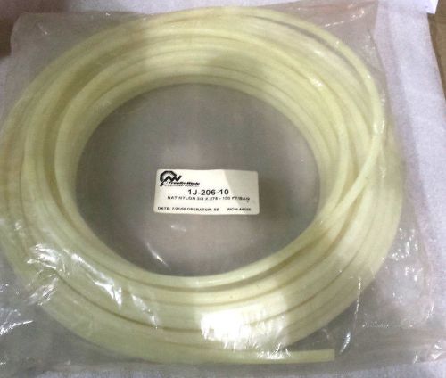 3/8&#034; OD x .275&#034; Wall Nylon Tube - 100ft