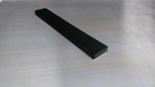 Polyurethane/Urethane Sheet, 3/4&#034; x 2&#034; x 18&#034;, 47 Shore A, Black