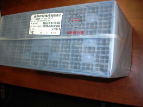 Entegris, Inc. 40054-07-0812L-3, Tray-Matrix Tsoppll 10.600 W/BC Label,  25 pc