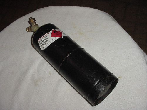Acetylene welding gas cylinder tank -15&#034; high - 4&#034;diameter for sale