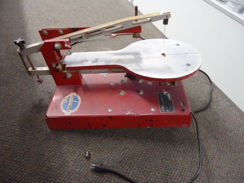 RBI Industries Model 214 Precision Scroll Saw - OLD Vintage - Motor still Good