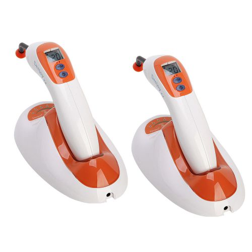 2 dental wireless cordless led curing light 1500-2000mw lamp denjoy d6 for sale