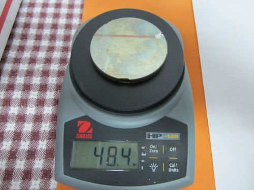 SCRAP OPTICAL GERMANIUM LENS FILTER 48 GRAMS INFRARED LASER OPTICS BIN#K7-23