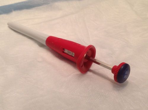 Gilson Microman Pipette M10 Pipette Excellent 1-10 ul pipettor PD