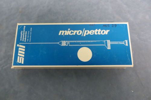 Smi micro/pettor 1085g  + accessories pipette  + original box for sale