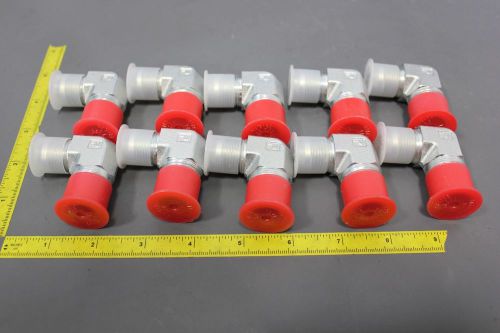 10 NEW PARKER STEEL 90° ELBOW FITTINGS JIC 3/4&#034;x1/2&#034;NPT (S16-4-53FE)