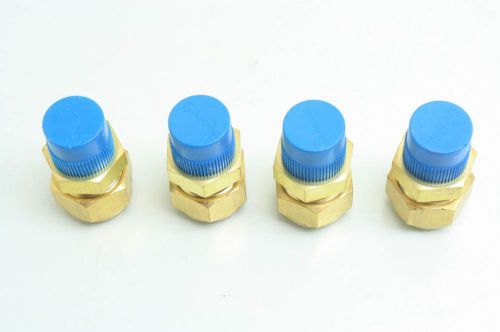 4 Swagelok B-1210-1-12 Brass Tube Fittings  3/4&#034; OD x 3/4&#034; Male NPT