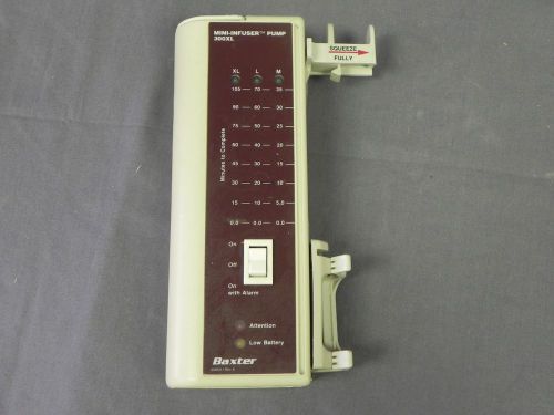 Baxter mini-infuser 300xl syringe/infusion pump for sale