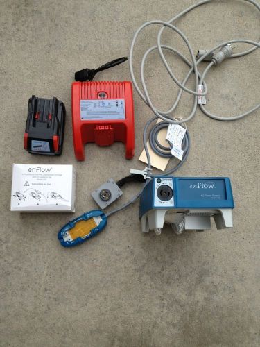 Nib enflow iv fluid /blood warmer sytem + ac power + battery/charger + cartridge for sale