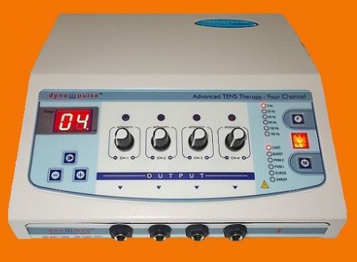 ELECTRONIC PULSE MASSAGER THERAPY, 4 CH ELECTROTHERAPY FOR PHYSIOTHERAPY E1