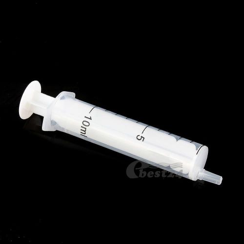 6x 10ml plastic reusable syringe for cartridge refill ink for sale