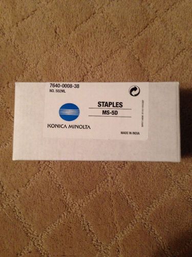 Konica Minolta bizhub C203 Staple Cartridges MS-5D *NEW OEM*