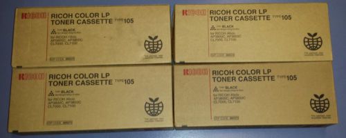 OEM RICOH COLOR LP TONER CASSETTE TYPE 105 (BLACK)