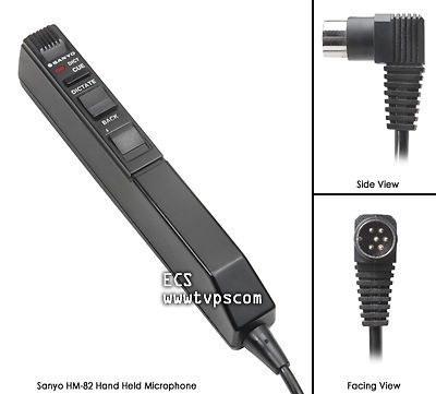 Sanyo hm-82 hm82 hand held microphone dictation for sale