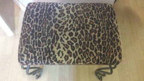 leopard stool