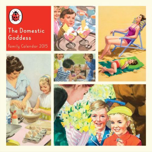 VINTAGE LADYBIRD SQUARE FAMILY CALENDAR C14086